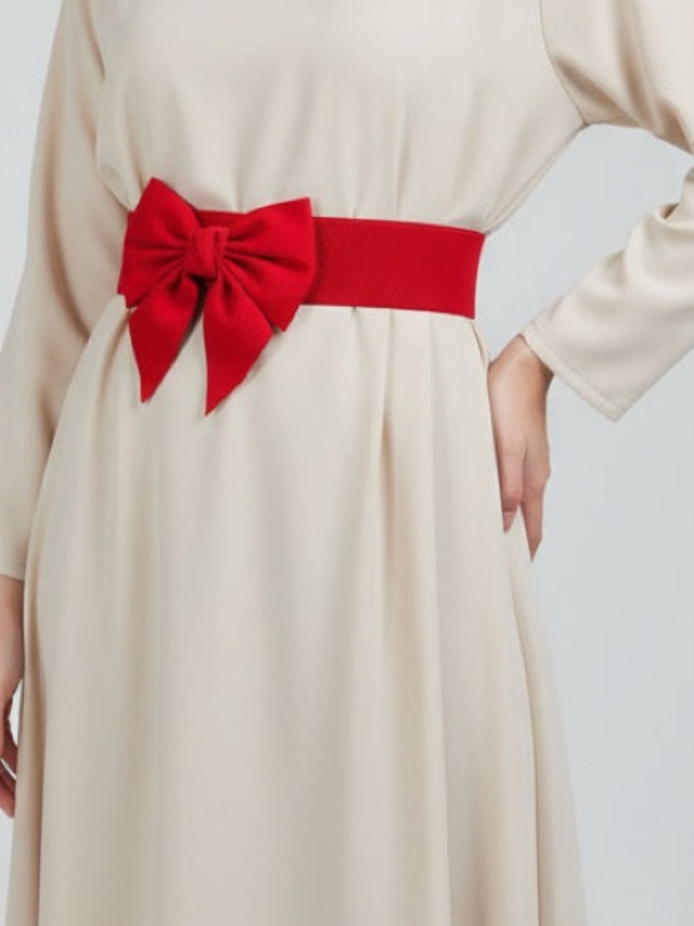 Red Bow Waistband
